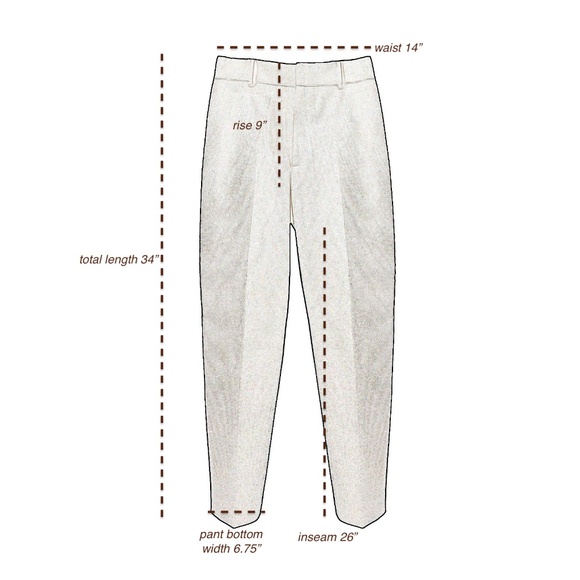 CLUB MONACO Deep Navy Textured Dress Pants - Picture 2 of 9